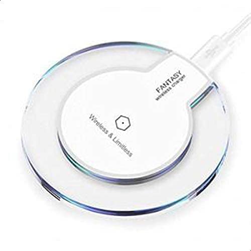 Slim Fast Wireless Charger for PHONEs and wide compatibility with sleek and compact design (White)