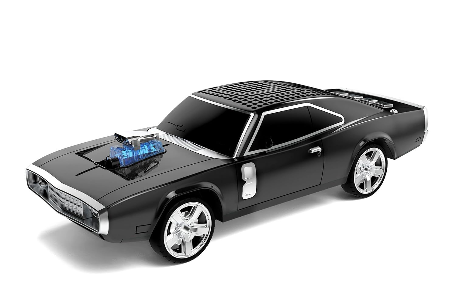 Retro CAR Bluetooth Speaker with FM Radio, USB/SD/AUX - Portable AUDIO for Universal Devices