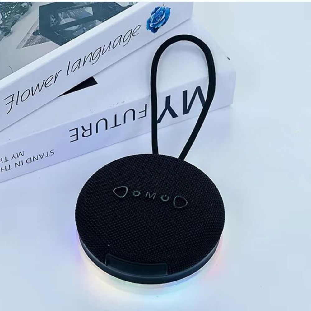 Portable Bluetooth Speaker RGB LED Light HANDLE - Wireless Music Player X203 for Indoor Outd...