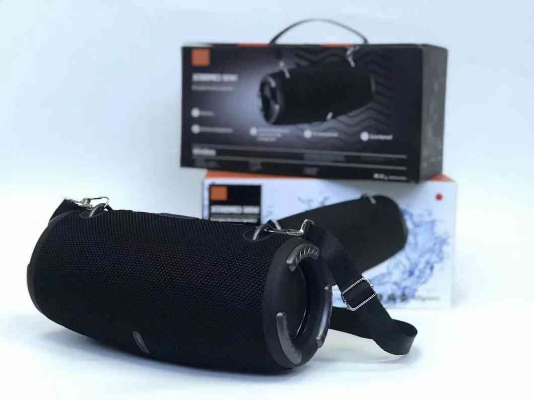 Xtreme3 Mini Drum Style Outdoor Wireless FM Radio Bluetooth SPEAKER (Black)