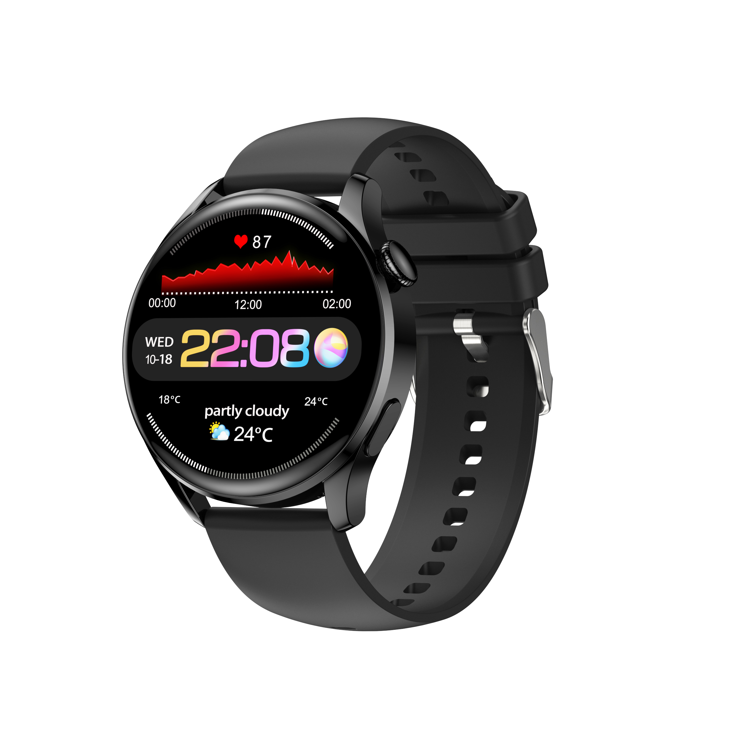 Fit pro Black Smart Watch, 50 G, Model Name/Number: T 500 at Rs