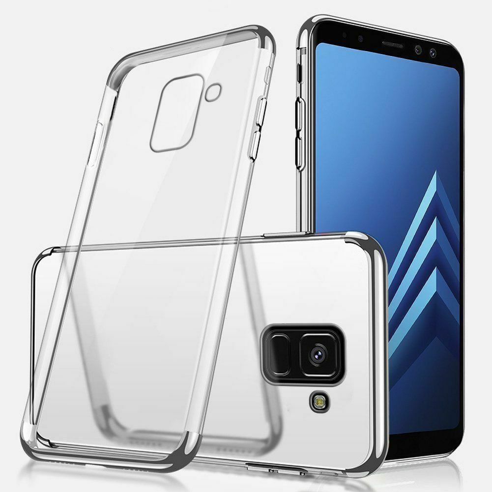 Transparent Clear Strong Silicone Drop Protection Shockproof Case for Samsung Galaxy S9 (Clear)