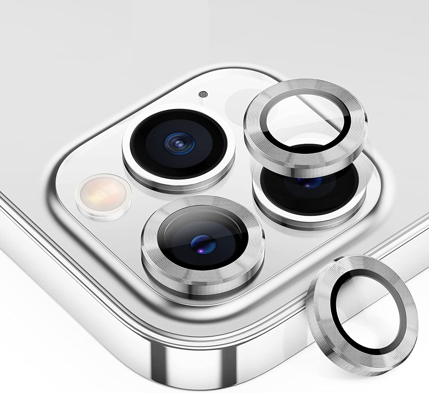 ''Premium Guard Titanium Alloy HD Tempered Glass Camera Lens Protector for Apple iPHONE 13 Pro,''''''''''