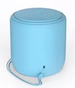 Small Portable Bluetooth Wireless SPEAKER with Carrying Strap Mini-M5 (Blue)