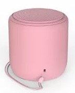 Small Portable Bluetooth Wireless SPEAKER with Carrying Strap Mini-M5 (Pink)