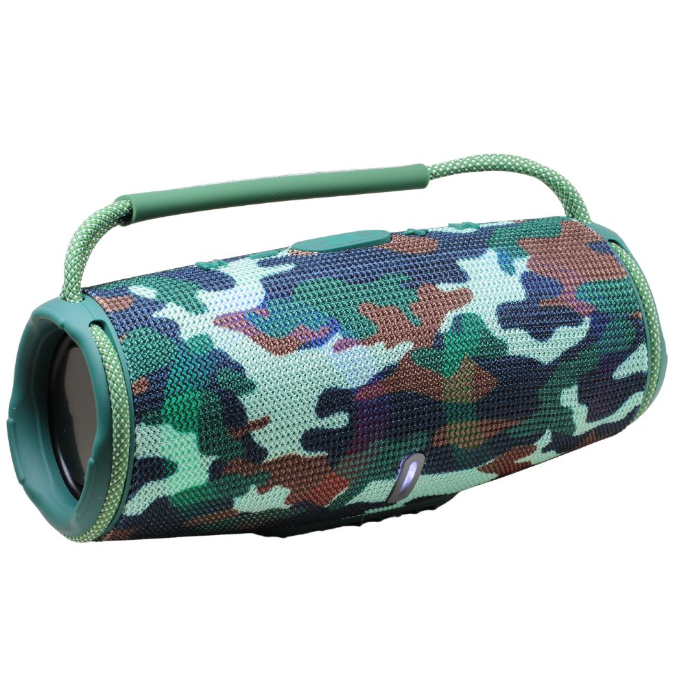 Portable Drum Bluetooth Speaker Handle Wireless Sound System CHARGE7S for Phones - Camo