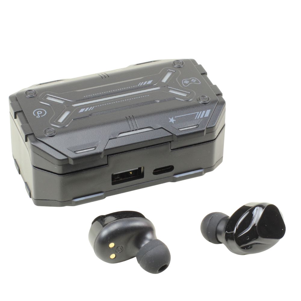 Tech Armor Elite TWS Bluetooth HEADPHONES: Dynamic Battery Display, Universal Compatibility
